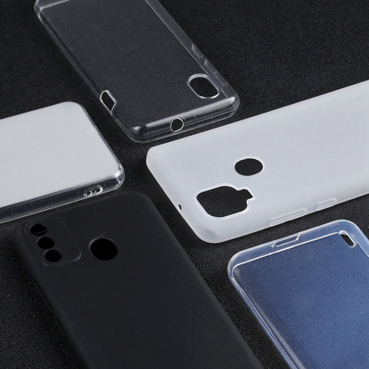For Sharp Aquos Sense 6 TPU Phone Case(Black) - More Brand by PMC TechLife | Online Shopping South Africa | PMC TechLife