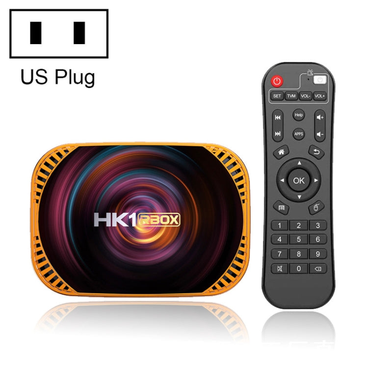 MECOOL HK1RBOX X4 4K TV Box, Android 11 Amlogic S905X4 CPU with RC 4GB+128GB(US Plug) - Amlogic S905 by MECOOL | Online Shopping South Africa | PMC TechLife | Buy Now Pay Later Mobicred