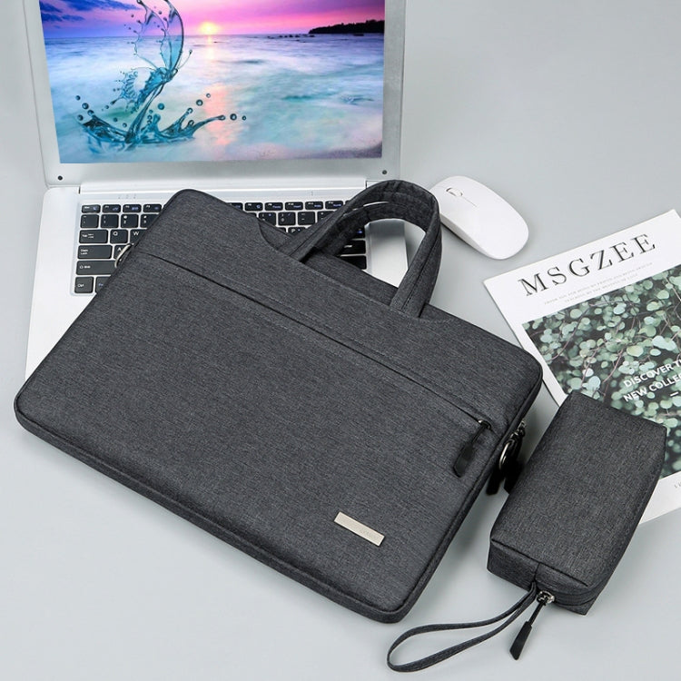 Handbag Laptop Bag Inner Bag with Power Bag, Size:14 inch(Dark Grey) - Other by PMC Jewellery | Online Shopping South Africa | PMC Jewellery | Buy Now Pay Later Mobicred