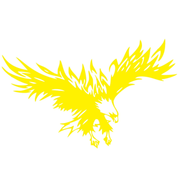 D-733 Eagle Pattern Car Modified Hood Decorative Sticker(Yellow) - Decorative Sticker by PMC Jewellery | Online Shopping South Africa | PMC Jewellery | Buy Now Pay Later Mobicred