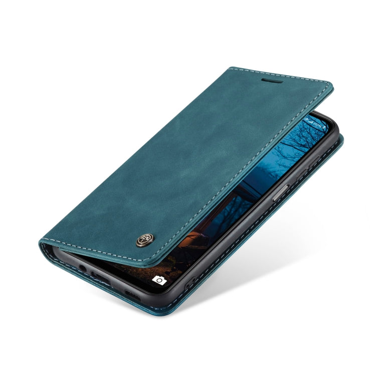 For Samsung Galaxy M53 5G CaseMe 013 Multifunctional Horizontal Flip Leather Phone Case(Blue) - Galaxy Phone Cases by CaseMe | Online Shopping South Africa | PMC Jewellery | Buy Now Pay Later Mobicred