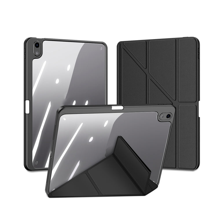 For iPad Air 2020 / Air 2022 / Air 11 2024 DUX DUCIS Magi Series Shockproof Tablet Case(Black) - iPad Air (2022) / (2020) 10.9 Cases by DUX DUCIS | Online Shopping South Africa | PMC Jewellery | Buy Now Pay Later Mobicred