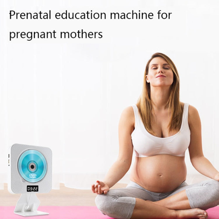 Kecag KC-608 Wall Mounted HD DVD Player Bluetooth CD Player(White) - free shipping - PMC Jewellery - Order now!