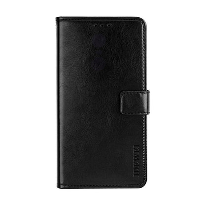 For Doogee X90 idewei Crazy Horse Texture Horizontal Flip Leather Case with Holder & Card Slots & Wallet(Black) - More Brand by idewei | Online Shopping South Africa | PMC Jewellery | Buy Now Pay Later Mobicred