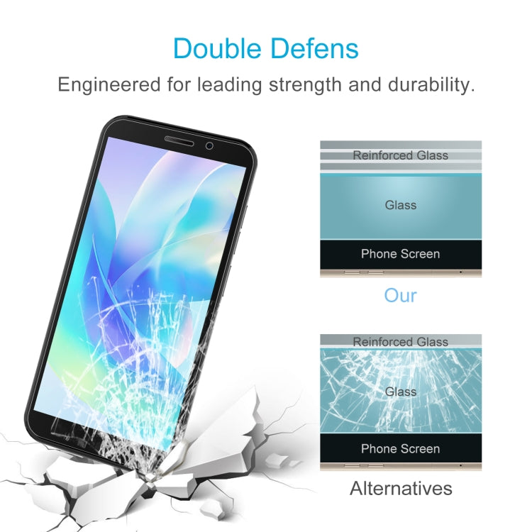 50 PCS 0.26mm 9H 2.5D Tempered Glass Film For Doogee X97 Pro - For Doogee by PMC Jewellery | Online Shopping South Africa | PMC Jewellery | Buy Now Pay Later Mobicred