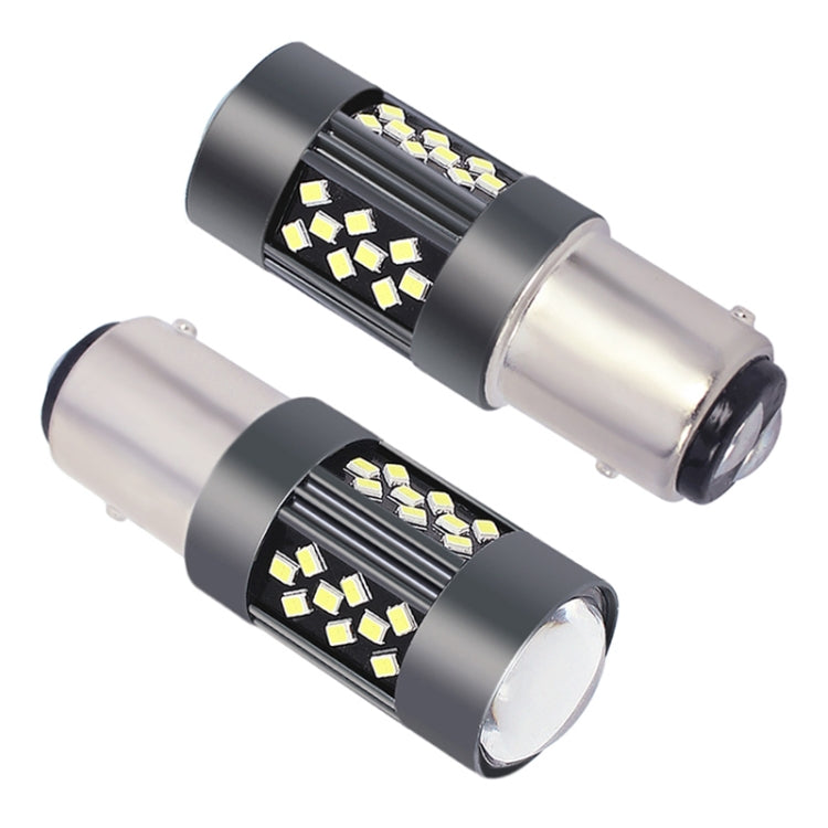 1 Pair 1157 12V 7W Continuous Car LED Fog Light(Purple Light) - Fog / Driving Lights by PMC Jewellery | Online Shopping South Africa | PMC Jewellery | Buy Now Pay Later Mobicred