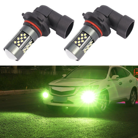 1 Pair 9005 12V 7W Continuous Car LED Fog Light(Lime Light) - Fog / Driving Lights by PMC Jewellery | Online Shopping South Africa | PMC Jewellery | Buy Now Pay Later Mobicred