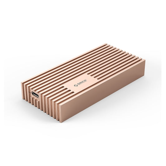 ORICO M234C3-U4-RG 40Gbps M.2 NVME USB4.0 SSD Enclosure(Gold) - HDD Enclosure by ORICO | Online Shopping South Africa | PMC Jewellery | Buy Now Pay Later Mobicred