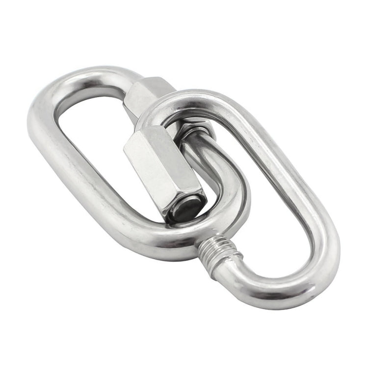 2 PCS 7mm 304 Stainless Steel Quick Connect Ring Runway Buckle - Hooks by PMC TechLife | Online Shopping South Africa | PMC TechLife | Buy Now Pay Later Mobicred