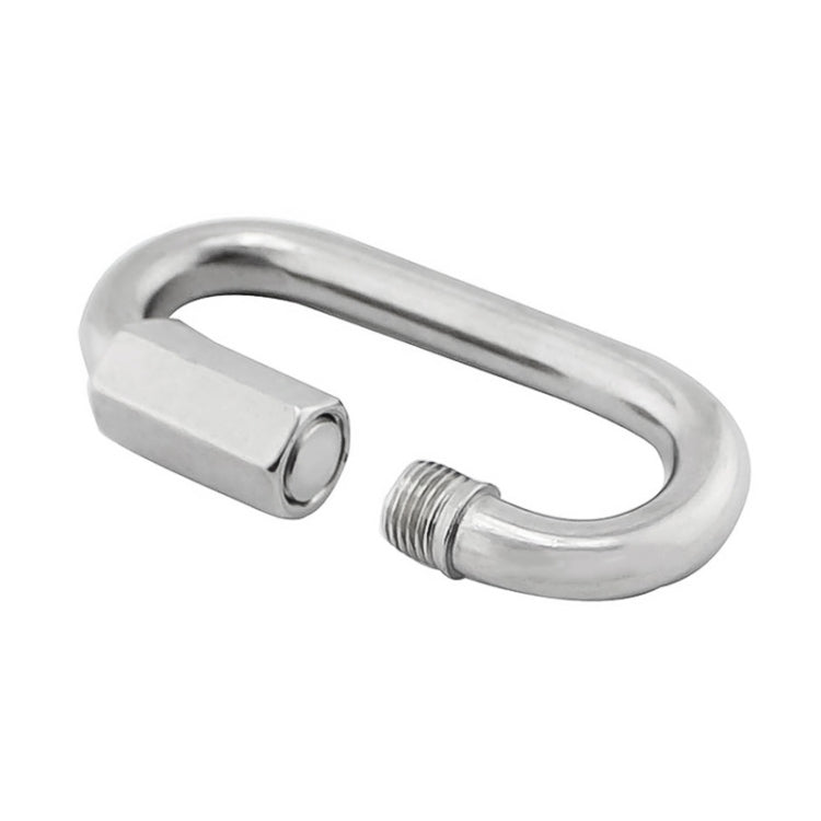 2 PCS 7mm 304 Stainless Steel Quick Connect Ring Runway Buckle - Hooks by PMC TechLife | Online Shopping South Africa | PMC TechLife | Buy Now Pay Later Mobicred