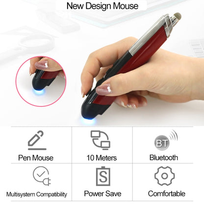 PR-08 Multifunctional Wireless Bluetooth Pen Mouse Capacitive Pen Mouse(Grey) - Wireless Mice by PMC Jewellery | Online Shopping South Africa | PMC Jewellery | Buy Now Pay Later Mobicred