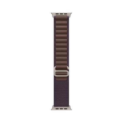 Nylon Loop Watch Band For Apple Watch Ultra & Ultra 2 49mm / Series 9&8&7 45mm / SE 2&6&SE&5&4 44mm(Indigo Blue) - Watch Bands by PMC Jewellery | Online Shopping South Africa | PMC Jewellery | Buy Now Pay Later Mobicred