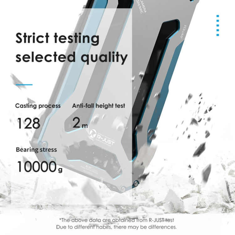 For iPhone 14 R-JUST RJ17 Shockproof Armor Metal Phone Case(Black) - iPhone 14 Cases by R-JUST | Online Shopping South Africa | PMC TechLife | Buy Now Pay Later Mobicred