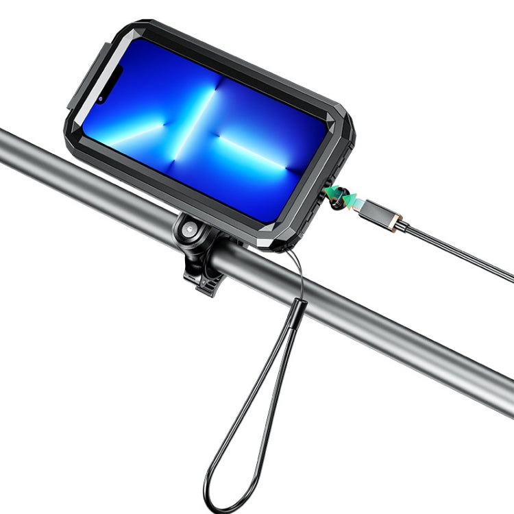 Kewig M18L-QD Motorcycle / Bicycle Waterproof Quick Release Mobile Phone Holder - free shipping - PMC TechLife - Order now!