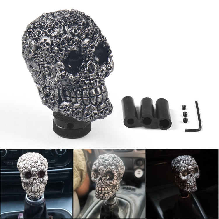 Car Skull Manual Shift Lever Gear Head(Black) - Shift Knob by PMC Jewellery | Online Shopping South Africa | PMC Jewellery | Buy Now Pay Later Mobicred