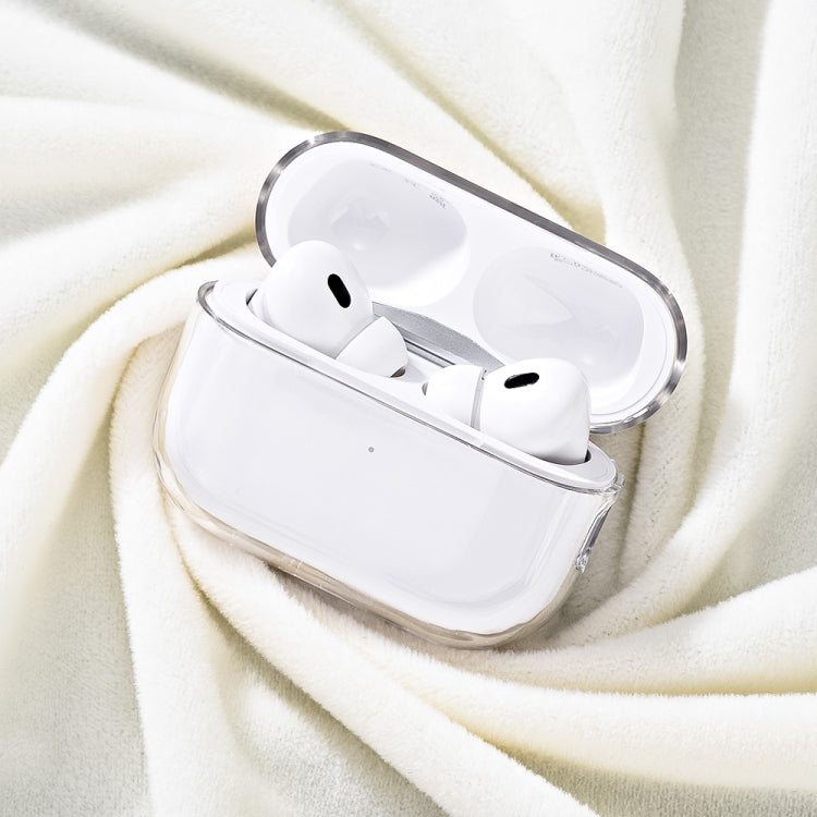 For AirPods Pro 2 Earphone Transparent PC Protective Case - For AirPods Pro 2 by PMC TechLife | Online Shopping South Africa | PMC TechLife