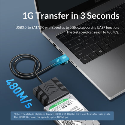 ORICO UTS1 USB 3.0 2.5-inch SATA HDD Adapter, Cable Length:1m - USB to IDE / SATA by ORICO | Online Shopping South Africa | PMC Jewellery | Buy Now Pay Later Mobicred