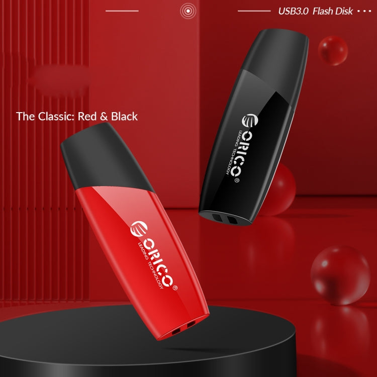 ORCIO USB3.0 U Disk Drive, Read: 100MB/s, Write: 15MB/s, Memory:32GB, Port:USB-A(Red) - USB Flash Drives by ORICO | Online Shopping South Africa | PMC Jewellery | Buy Now Pay Later Mobicred