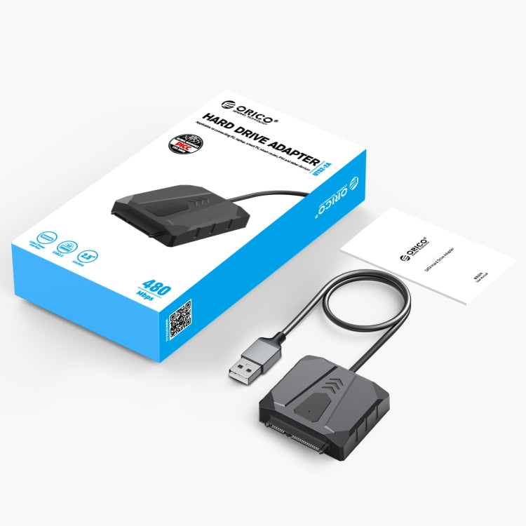 ORICO UTS2 USB 2.0 2.5-inch SATA HDD Adapter, Cable Length:0.3m - USB to IDE / SATA by ORICO | Online Shopping South Africa | PMC Jewellery | Buy Now Pay Later Mobicred