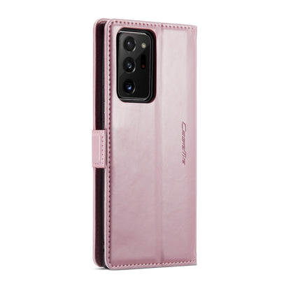 For Samsung Galaxy Note20 Ultra CaseMe 003 Crazy Horse Texture Leather Phone Case(Rose Gold) - Galaxy Phone Cases by CaseMe | Online Shopping South Africa | PMC Jewellery | Buy Now Pay Later Mobicred