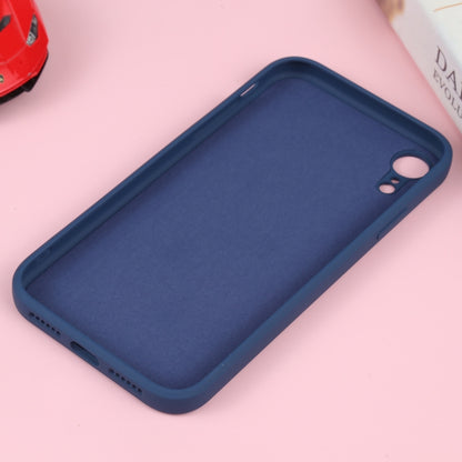 For iPhone XR Liquid Silicone Full Coverage Shockproof Magsafe Phone Case(Dark Blue) - More iPhone Cases by PMC Jewellery | Online Shopping South Africa | PMC Jewellery