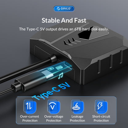 ORICO UTS2 USB 3.0 2.5-inch SATA HDD Adapter, Cable Length:0.3m - USB to IDE / SATA by ORICO | Online Shopping South Africa | PMC Jewellery | Buy Now Pay Later Mobicred