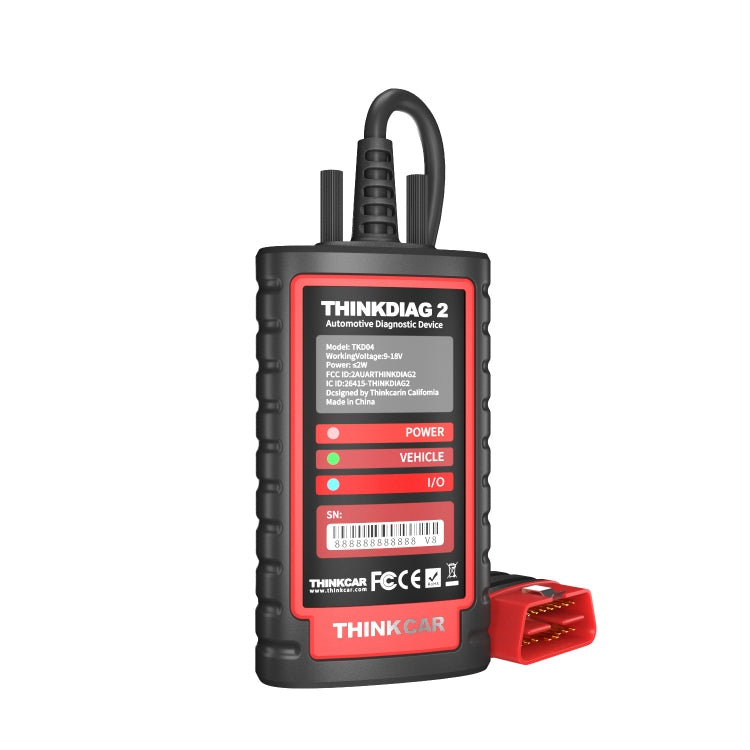 THINKCAR ThinkDiag 2 SP164-V Car Full System Diagnosis OBD2 Scanner - Code Readers & Scan Tools by PMC TechLife | Online Shopping South Africa | PMC TechLife | Buy Now Pay Later Mobicred