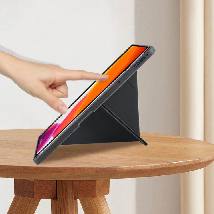 For Honor Tablet V7 Pro Acrylic 2 in 1 Y-fold Smart Leather Tablet Case(Pink) - free shipping - PMC TechLife - Order now!