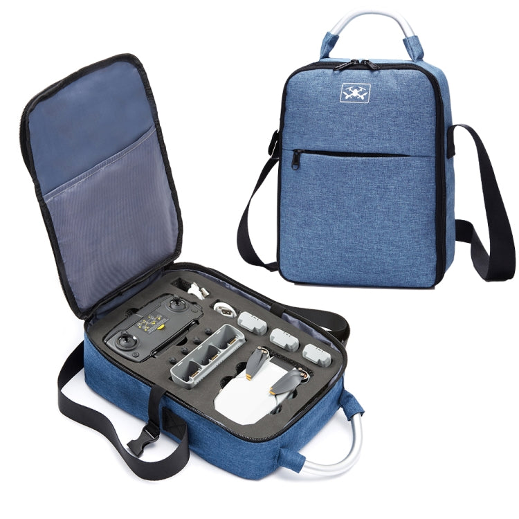 For DJI Mini SE Shockproof Single Shoulder Storage Carrying Case Box Bag, Size: 31 x 23 x 10cm(Blue + Black Liner) - Carry Cases & Bags by PMC Jewellery | Online Shopping South Africa | PMC Jewellery | Buy Now Pay Later Mobicred