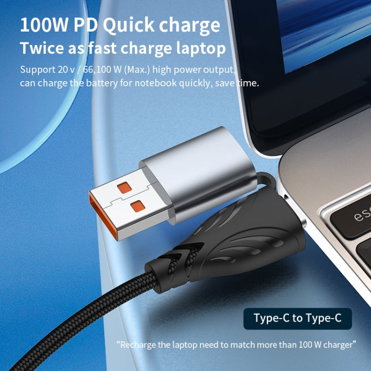 ADC-008 100W USB/Type-C to Type-C + 8 Pin + Micro USB Two to Three Fully Compatible Fast Charge Data Cable, Length:1.2m - Multifunction Cable by PMC Jewellery | Online Shopping South Africa | PMC Jewellery | Buy Now Pay Later Mobicred