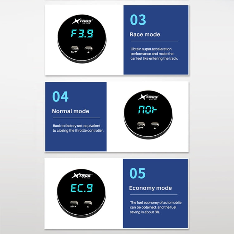 For Proton Persona TROS CK Car Potent Booster Electronic Throttle Controller - Car Modification by TROS | Online Shopping South Africa | PMC TechLife | Buy Now Pay Later Mobicred