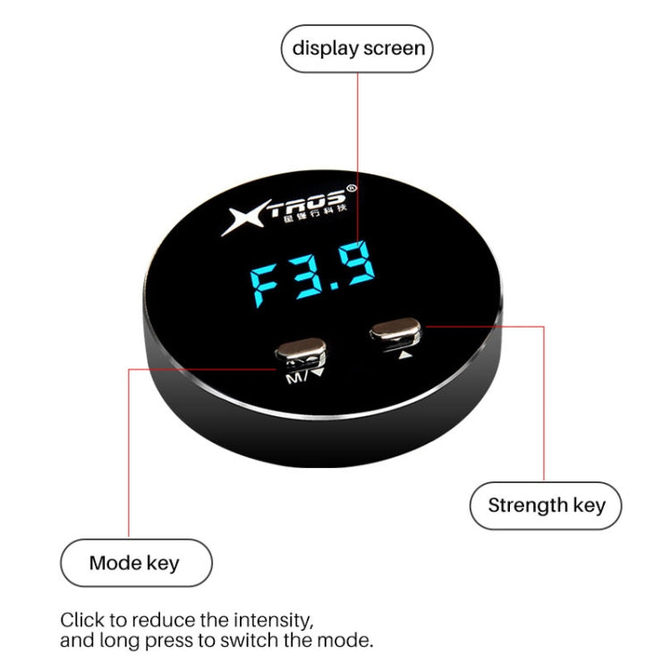 For Proton X70 TROS CK Car Potent Booster Electronic Throttle Controller - Car Modification by TROS | Online Shopping South Africa | PMC Jewellery | Buy Now Pay Later Mobicred