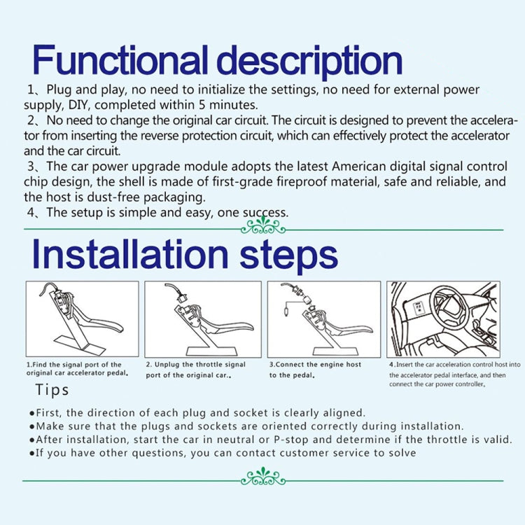 For Ford B-MAX 2012- TROS MB Series Car Potent Booster Electronic Throttle Controller - Car Modification by TROS | Online Shopping South Africa | PMC TechLife | Buy Now Pay Later Mobicred