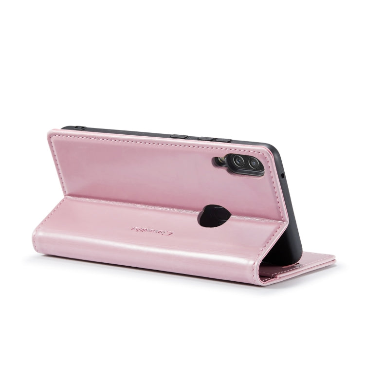 For Samsung Galaxy A20／A30／M10S CaseMe 003 Crazy Horse Texture Leather Phone Case(Rose Gold) - Galaxy Phone Cases by CaseMe | Online Shopping South Africa | PMC Jewellery | Buy Now Pay Later Mobicred