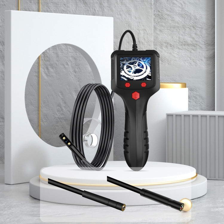 P100 8mm Side 2.4 inch HD Handheld Endoscope Hardlinewith with LCD Screen, Length:15m -  by PMC TechLife | Online Shopping South Africa | PMC TechLife | Buy Now Pay Later Mobicred
