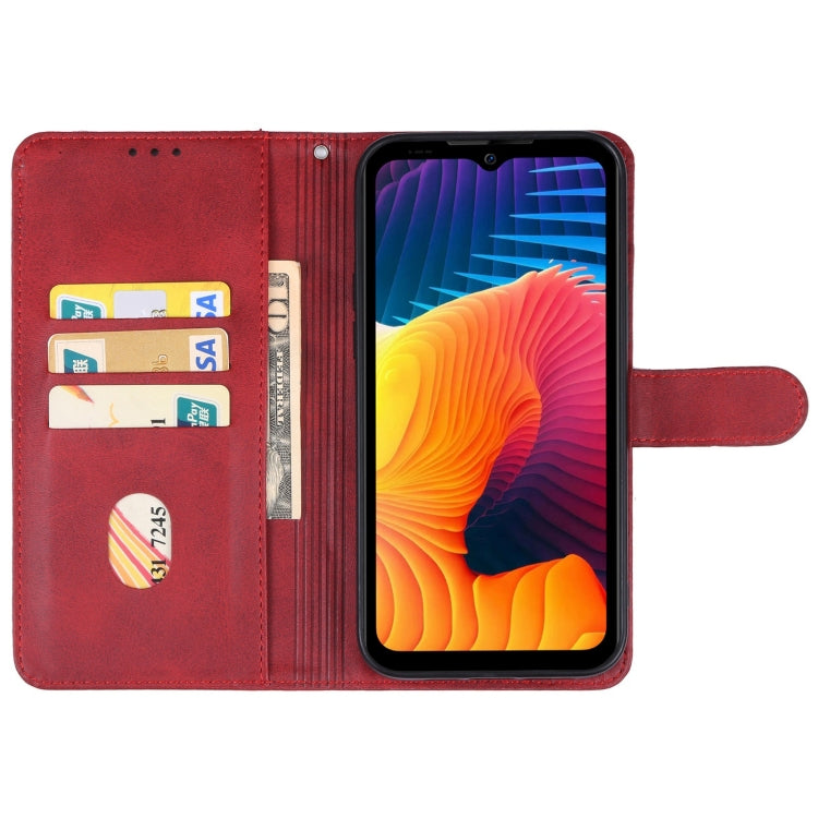 For Doogee V30 5G Leather Phone Case(Red) - Doogee Cases by PMC Jewellery | Online Shopping South Africa | PMC Jewellery | Buy Now Pay Later Mobicred