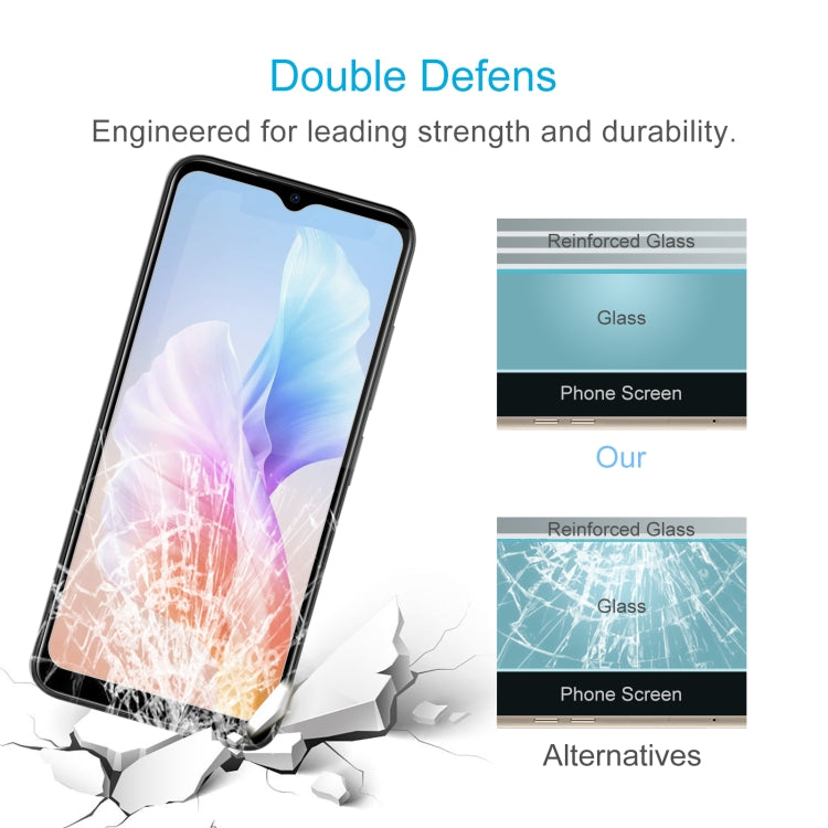 For DOOGEE X98 Pro 50pcs 0.26mm 9H 2.5D Tempered Glass Film - For Doogee by PMC Jewellery | Online Shopping South Africa | PMC Jewellery | Buy Now Pay Later Mobicred
