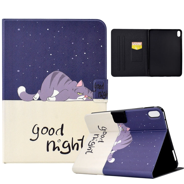For Lenovo Tab P11 Electric Pressed TPU Smart Leather Tablet Case(Lazy Cat) - Huawei by PMC TechLife | Online Shopping South Africa | PMC TechLife | Buy Now Pay Later Mobicred