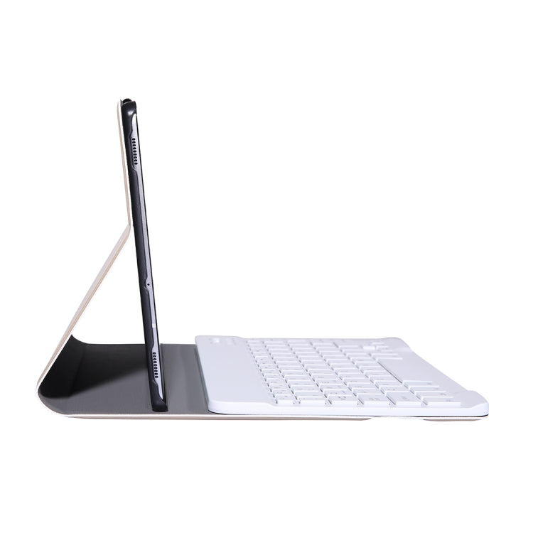 A307 For Galaxy Tab A 8.4 T307 (2020) Bluetooth Keyboard Tablet Case with Stand(Gold) - Samsung Keyboard by XINLI | Online Shopping South Africa | PMC TechLife