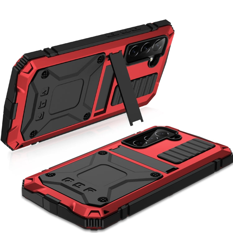 For Samsung Galaxy S23+ 5G R-JUST Life Waterproof Dustproof Shockproof Phone Case(Red) - Galaxy S23+ 5G Cases by R-JUST | Online Shopping South Africa | PMC Jewellery | Buy Now Pay Later Mobicred