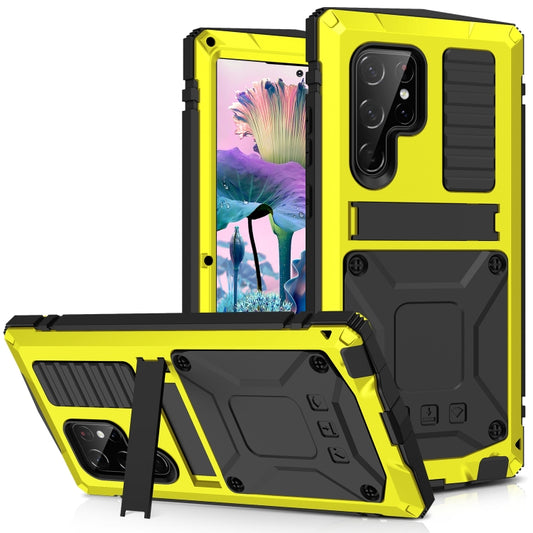 For Samsung Galaxy S23 Ultra 5G R-JUST Life Waterproof Dustproof Shockproof Phone Case(Yellow) - Galaxy S23 Ultra 5G Cases by R-JUST | Online Shopping South Africa | PMC Jewellery