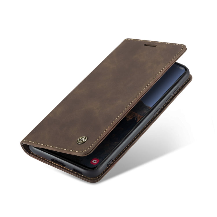 For Samsung Galaxy S23+ 5G CaseMe 013 Multifunctional Horizontal Flip Leather Phone Case(Coffee) - Galaxy S23+ 5G Cases by CaseMe | Online Shopping South Africa | PMC Jewellery | Buy Now Pay Later Mobicred