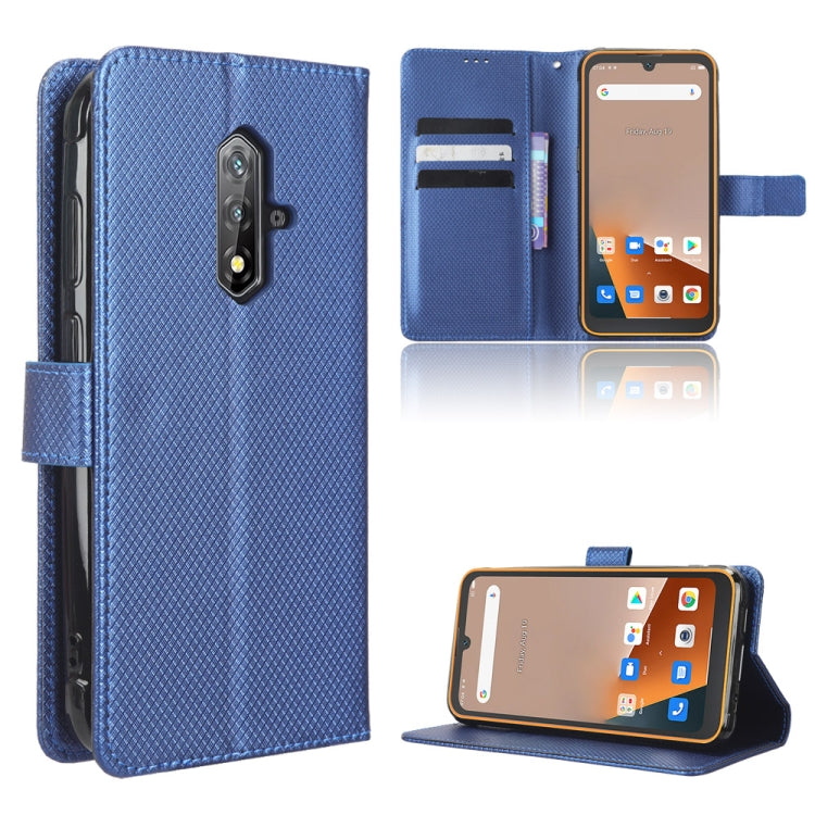 For Blackview BV5200 Diamond Texture Leather Phone Case(Blue) - More Brand by PMC Jewellery | Online Shopping South Africa | PMC Jewellery | Buy Now Pay Later Mobicred