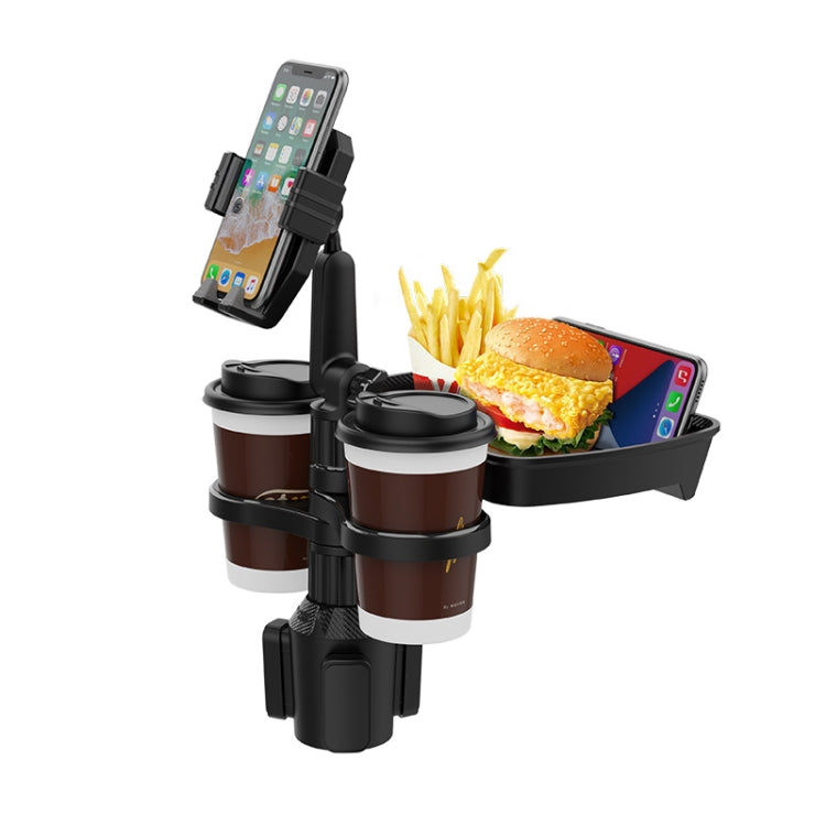 B06 Car Drink Water Cup Mobile Phone Holder 360 Degree Rotating Dinner Plate(Green) - Car Drink Holders by PMC Jewellery | Online Shopping South Africa | PMC Jewellery | Buy Now Pay Later Mobicred