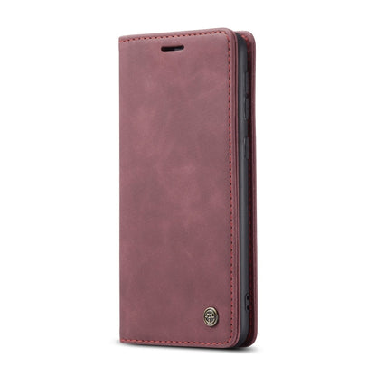 For Galaxy M31 CaseMe-013 Multifunctional Horizontal Flip Leather Case with Card Slot & Holder & Wallet(Wine Red) - Galaxy Phone Cases by CaseMe | Online Shopping South Africa | PMC Jewellery | Buy Now Pay Later Mobicred