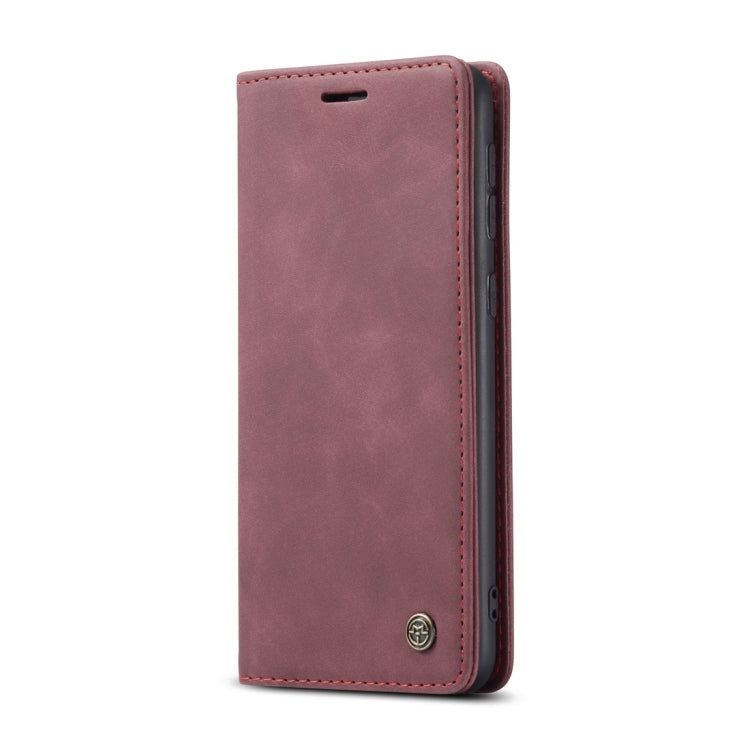 For Galaxy M30S / M21 CaseMe-013 Multifunctional Horizontal Flip Leather Case with Card Slot & Holder & Wallet(Wine Red) - Galaxy Phone Cases by CaseMe | Online Shopping South Africa | PMC Jewellery | Buy Now Pay Later Mobicred