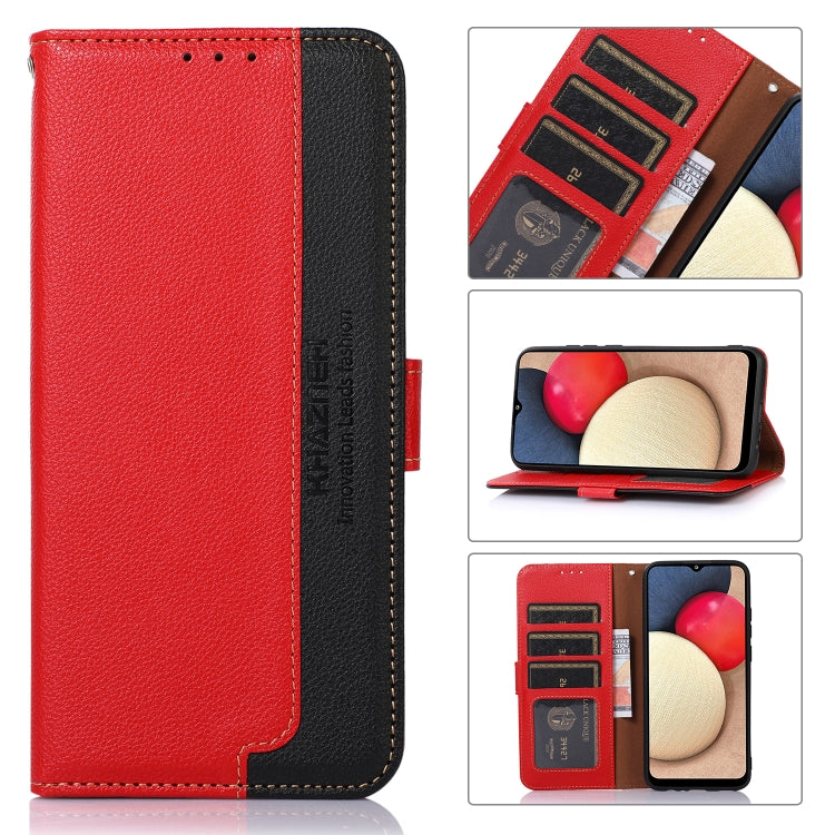 For Xiaomi Redmi K70 5G / K70 Pro 5G KHAZNEH Litchi Texture Leather RFID Phone Case(Red) - K70 Cases by PMC Jewellery | Online Shopping South Africa | PMC Jewellery | Buy Now Pay Later Mobicred