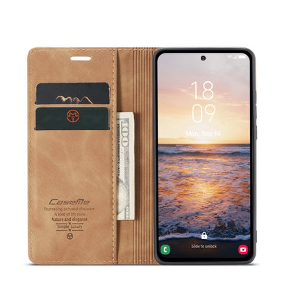 For Samsung Galaxy A54 CaseMe 013 Multifunctional Horizontal Flip Leather Phone Case(Brown) - Galaxy Phone Cases by CaseMe | Online Shopping South Africa | PMC Jewellery | Buy Now Pay Later Mobicred