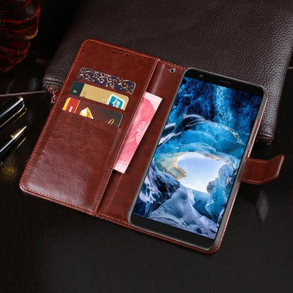 For Ulefone S1 idewei  Crazy Horse Texture Horizontal Flip Leather Case with Holder & Card Slots & Wallet(Red) - More Brand by idewei | Online Shopping South Africa | PMC Jewellery | Buy Now Pay Later Mobicred