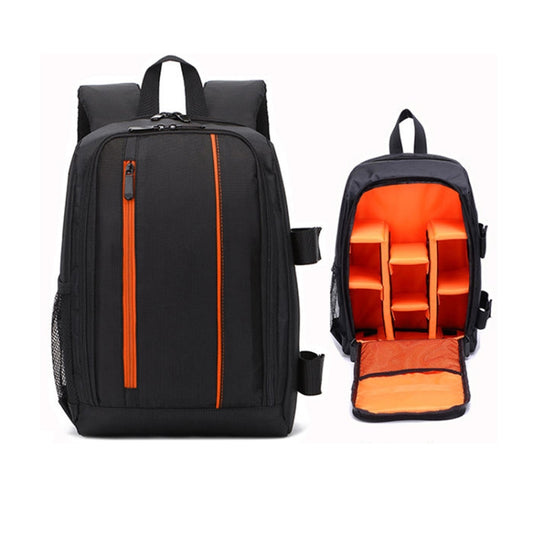 Outdoor Camera Backpack Waterproof Photography Camera Shoulders Bag, Size:33.5x25.5x15.5cm(Orange) - Backpack by PMC Jewellery | Online Shopping South Africa | PMC Jewellery | Buy Now Pay Later Mobicred